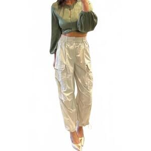 NEW DÈLUC ensor long sleeve top in army